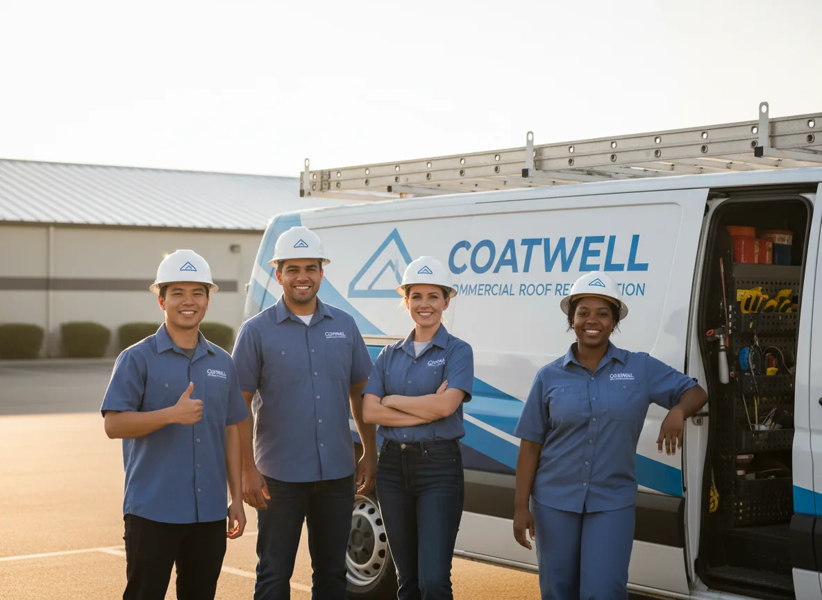 Commercial roof coating company in Wana, WV